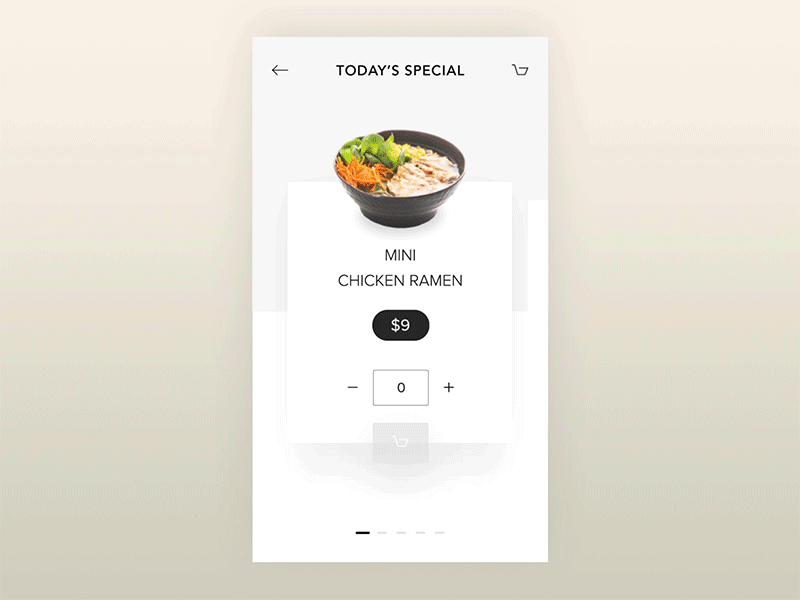 Today's Special - Ramen Restaurant App