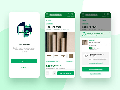 Product detail Page (PDP) Exploration / with Figma add ecommerce ecommerce design figma furniture green mobile mobile ui pdp ui vector