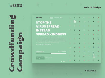DailyUI 032 campaign daily 100 challenge dailyui dailyuichallenge design designer ui webdesign