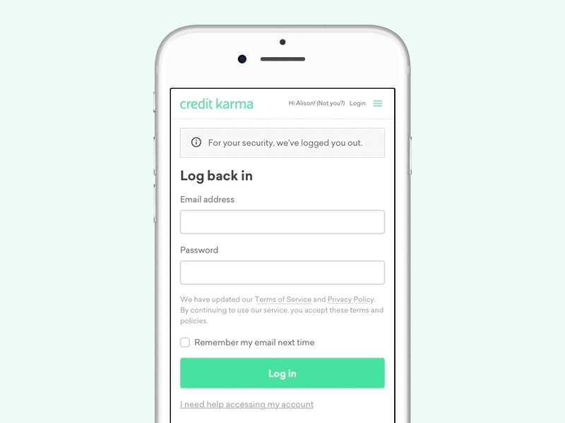 Sketch Prototype Test focus state form fields input loading state login mobile prototype ui ux