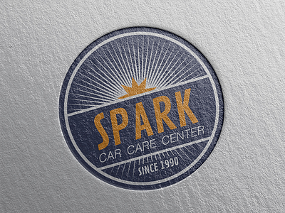 Logo for care care center automobile logo logo design logotype mockup