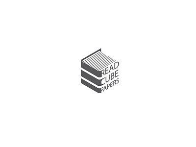 Logo concept for read cube papers app app book logo logo design logotype paper reading segogfx