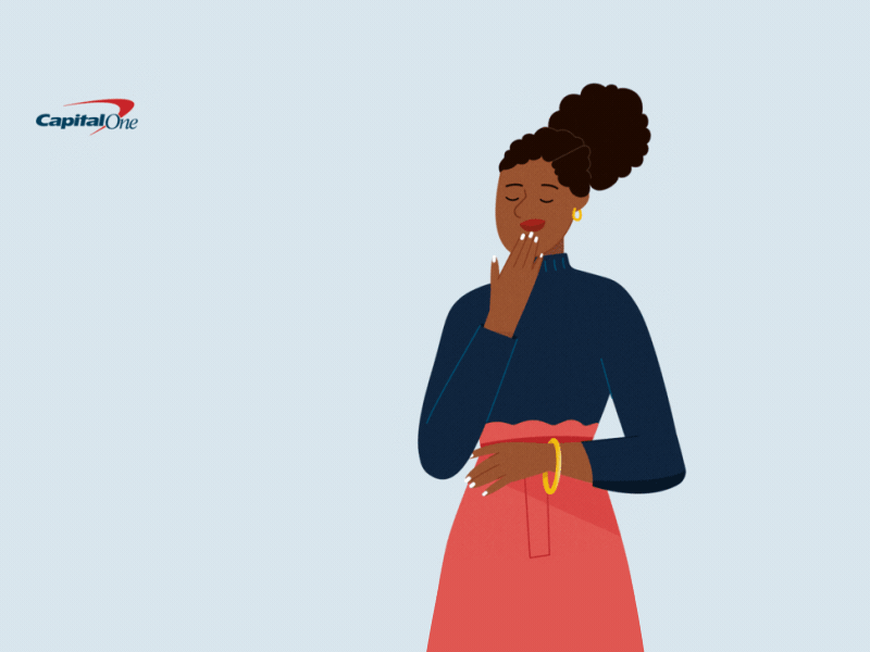 Thank You! Sign Language Gif african american animated gif animated gifs animation black woman capital one character animation diversity illustration motion design motion graphics sign language sticker pack thank you