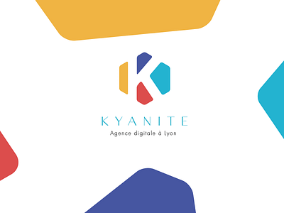 Logo Kyanite branding charte graphique design graphic design identité visuelle illustrator logo