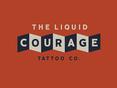 Liquid Courage Tattoo Co. branding identity illustration omaha retro tattoo tattoo design tattoo shop vintage
