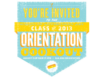 Orientation Invitation by Matthew Flick on Dribbble