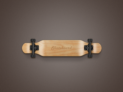 Skateboard icon skateboard skating wood
