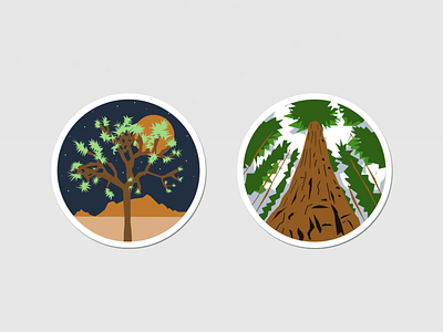 National Parks Stickers