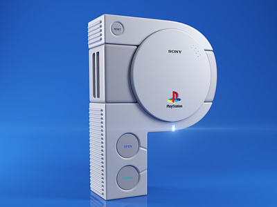 P as PlayStation