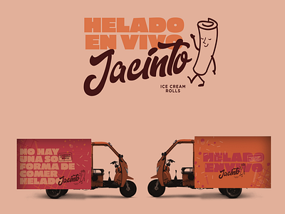 Ice cream rolls / Jacinto