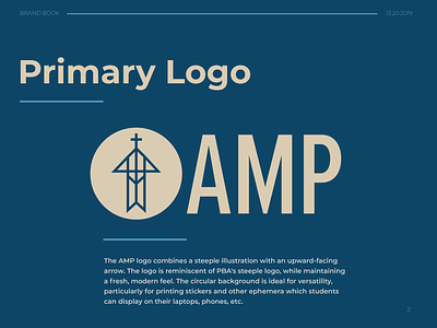 AMP Brand branding design logo