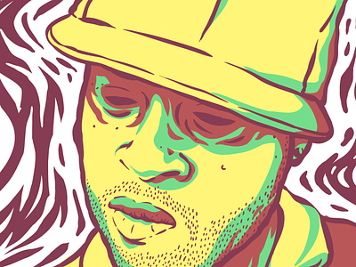 J Dilla Tribute Part 1 dj hiphop illustration j dilla music newyork portrait portraits rap sketch vector