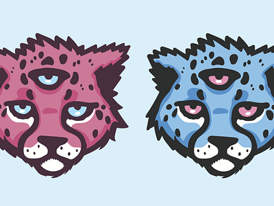 What color do I go for animal cat cats cheetah color color palette colorful colors loepard pantone switch