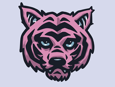 Tiger Sticker cat design dribbble illustration johannesburg logo south africa sticker art tiger tiger logo