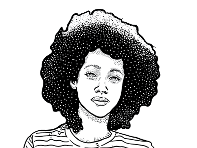 Be... africa afro afropunk hair illustration