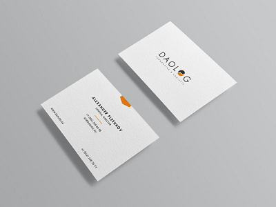 Daolog cards business card identity