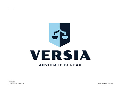 Advocate Bureau lawyer libra logo scales of justice shield