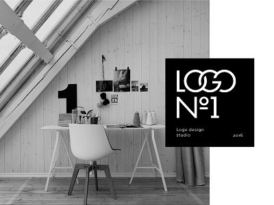 Logo №1 logo typography workplace