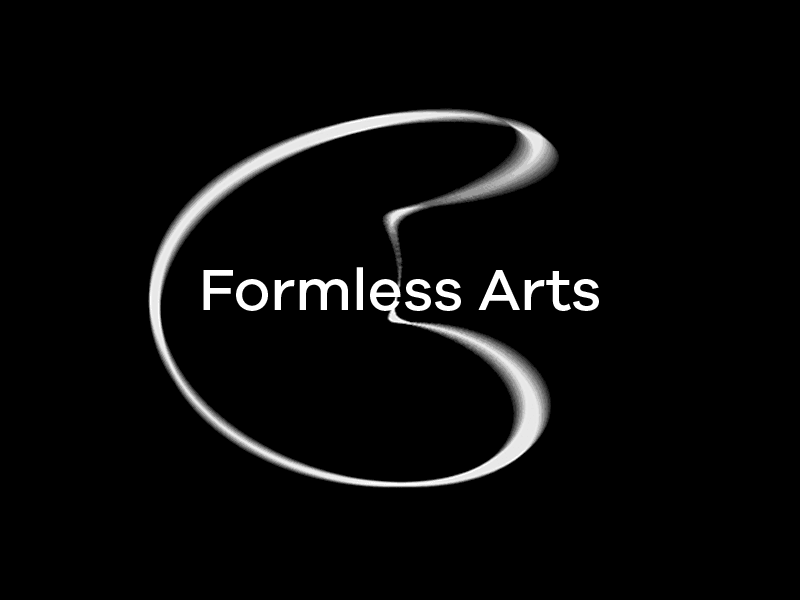 Formless Arts formless geometry line logo motion
