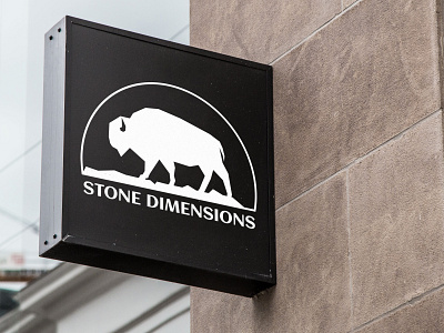 Stone Dimensions brand brand design brand identity branding identity design logo logo design vector