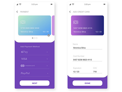 Daily UI 002 - Credit Card Checkout