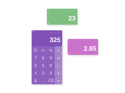 Daily UI 004 - Calculator app appdesign daily ui dailyui design ui uidesign uiux user interface vector