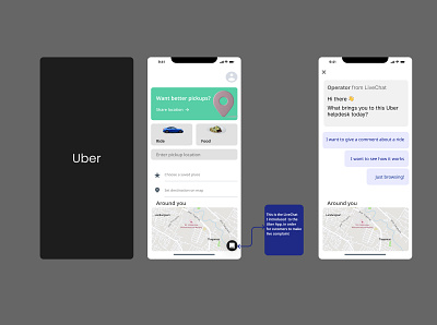 Refactoring Uber Mobile App branding ui