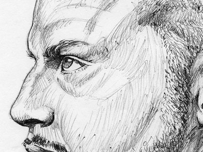DJ Muggs (Cypress Hill) illustration portrait sketch