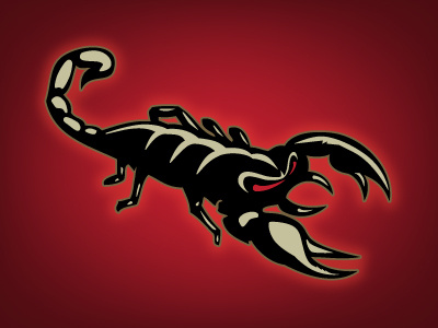 Scorpion Mascot logo mascot scorpion silhouette sports logo sports mascot