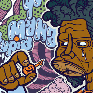 Everlasting Trasktalkerz candy crying graffiti illustration man