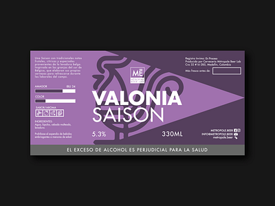 Valonia Saison | Metropole Beer Lab