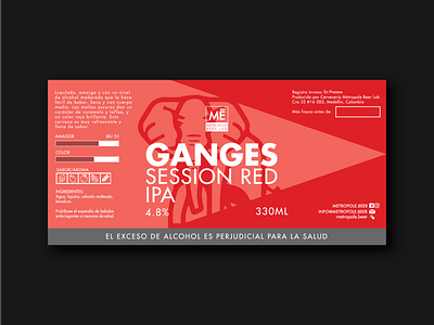 Ganges Session Red IPA | Metropole Beer Lab