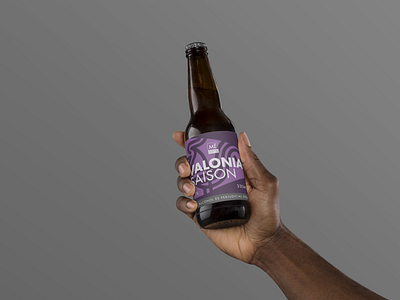 Label Mockup | Valonia Saison | Metropole Beer Lab