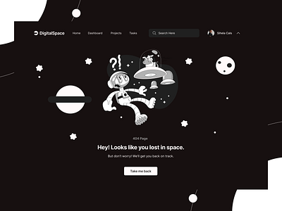 Space - 404 Page