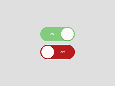 On/Off Switch - Daily UI 15 dailyui design illustration on off switch on off onoff switch ui
