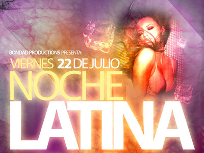 Noche Latina flyer nightlife