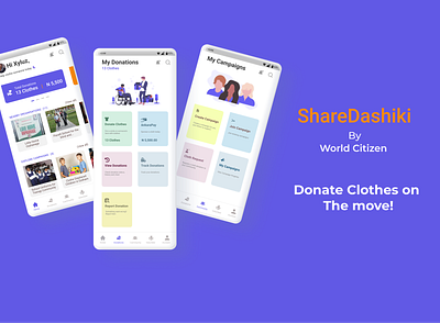 ShareDashiki app design mobile app design ui ux