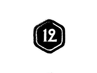 12 Titans design icon logo numbers