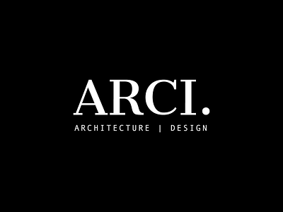 Arci Magazine architecture black and white branding design logo magazine minimal serif typeface typography