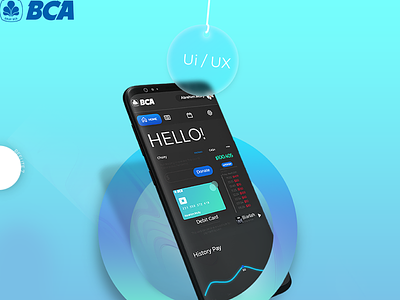 BCA Redesign Apps app design graphic design mobile smart ui design usability design