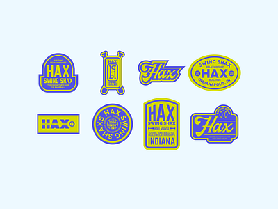Hax Swing Shax - brand badges