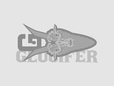 Glucifer - logo (greyscale)