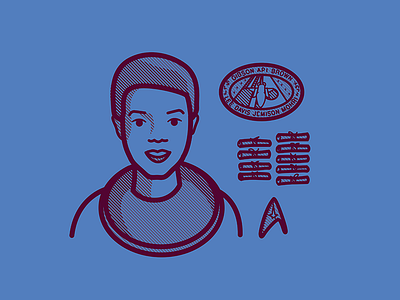 Mae Jemison astronaut illustration mae jemison nasa portrait star trek