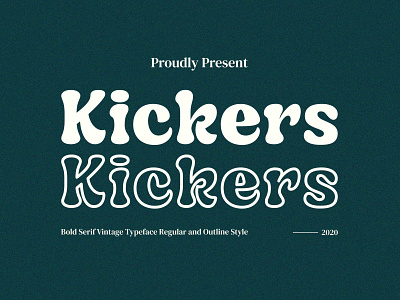 Kickers - Bold Serif Typeface