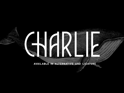 Charlie - Available In Alternative And Ligature