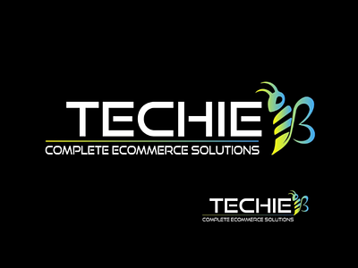 Techie B logo design for a client logo design graphic design