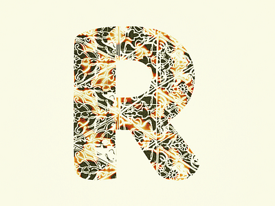 36 Days of Type : R 36 days of type 36daysoftype 36daysoftype08 blender 3d typography