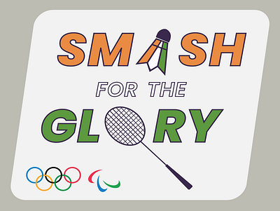 Smash for the Glory graphic design illustration logo typography