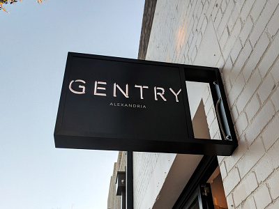 THE GENTRY ALEXANDRIA // SIGNAGE