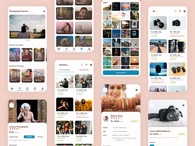 DSLR Sewa: User Interface